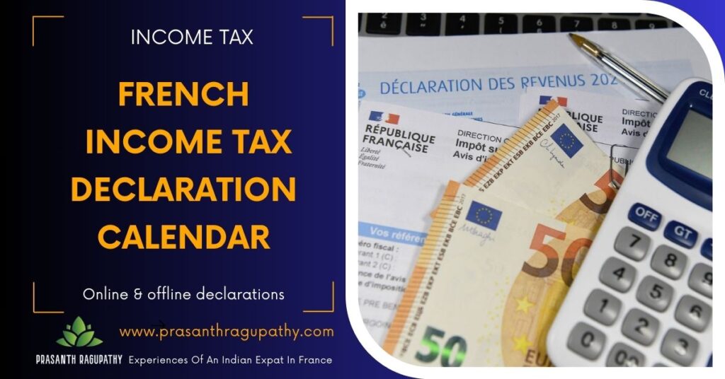 french income tax declaration calendar