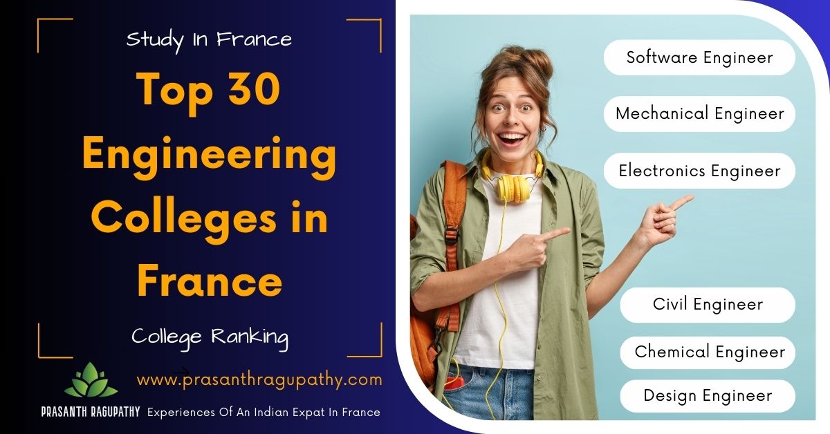 Study: Top 30 Engineering Colleges in France – Prasanth Ragupathy