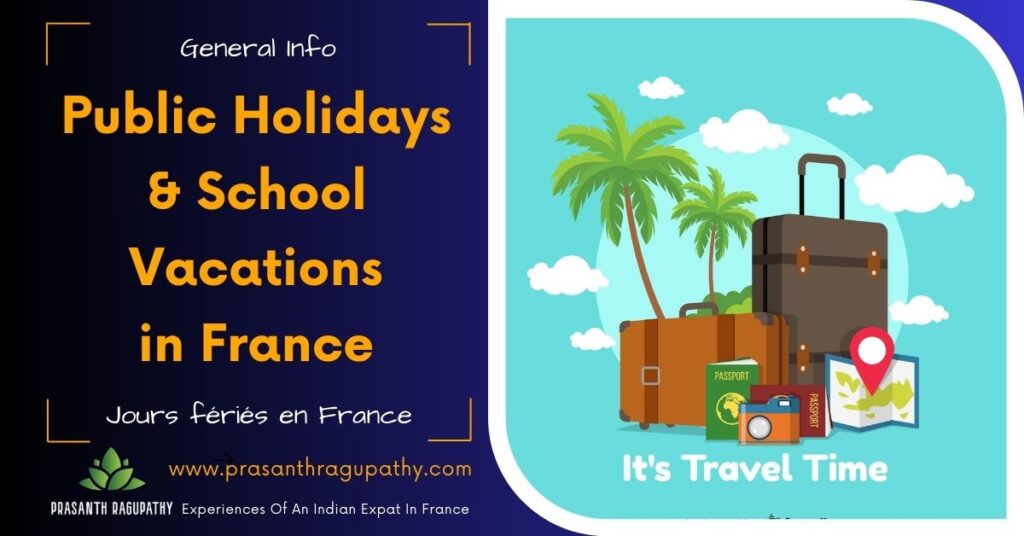 Public Holidays in France_Jours fériés_vacances scolaires en France