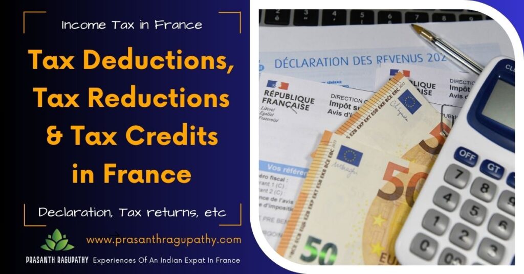 Tax Deductions, Tax Reductions & Tax Credits in France