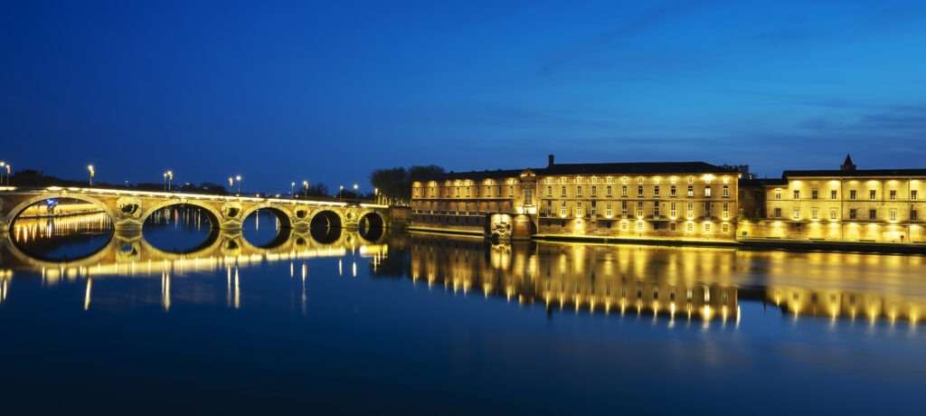 Toulouse night view