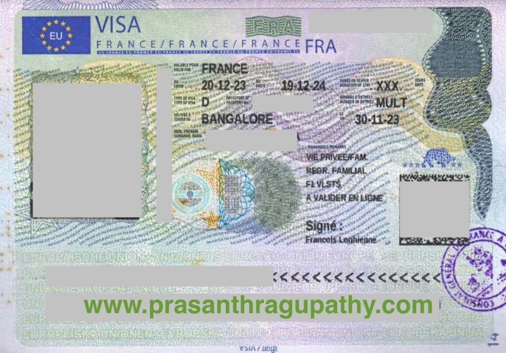 Vie privee et familial visa for Regroupement familial application