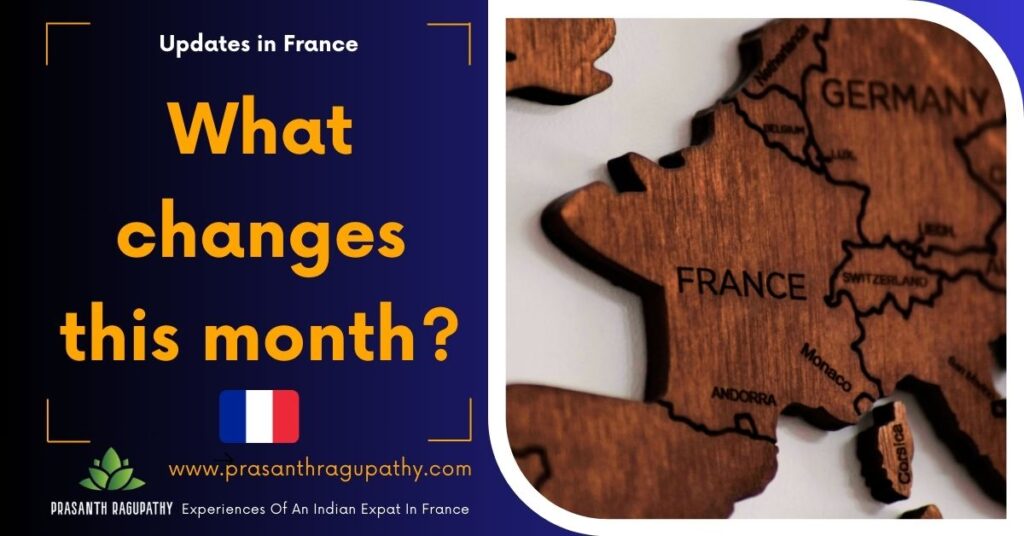 Latest Updates in France_What changes this month?