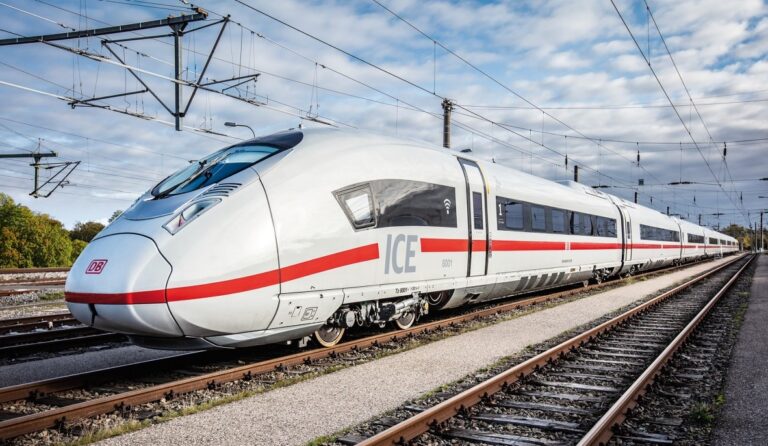 Deutsche Bahn Intercity Expresss high-speed ICE trains