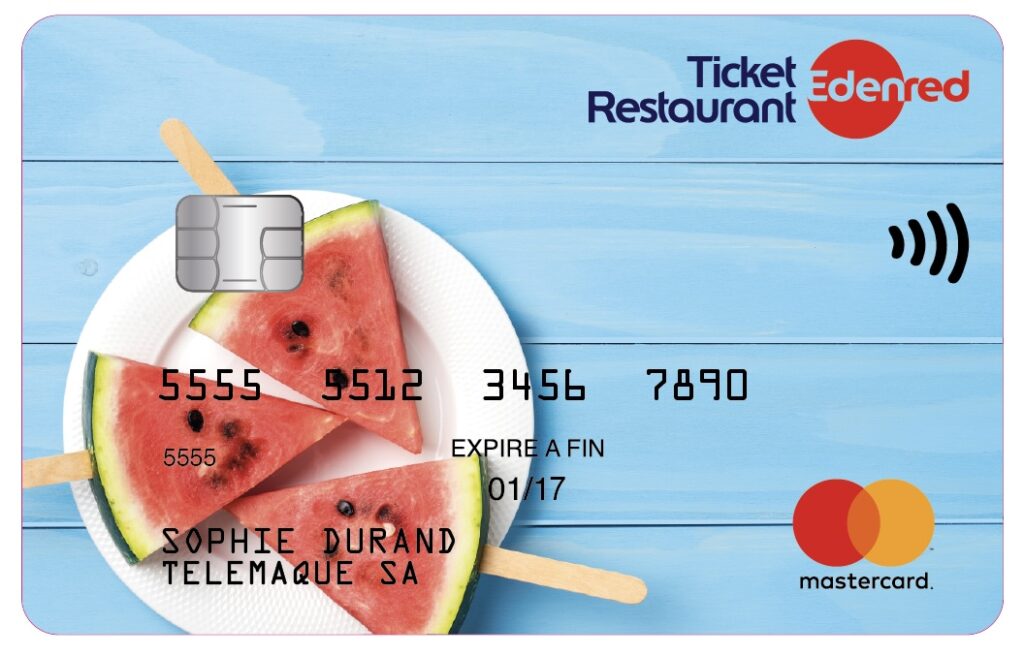 Ticket Restaurant in France. Known as Cheque dejeuner in French